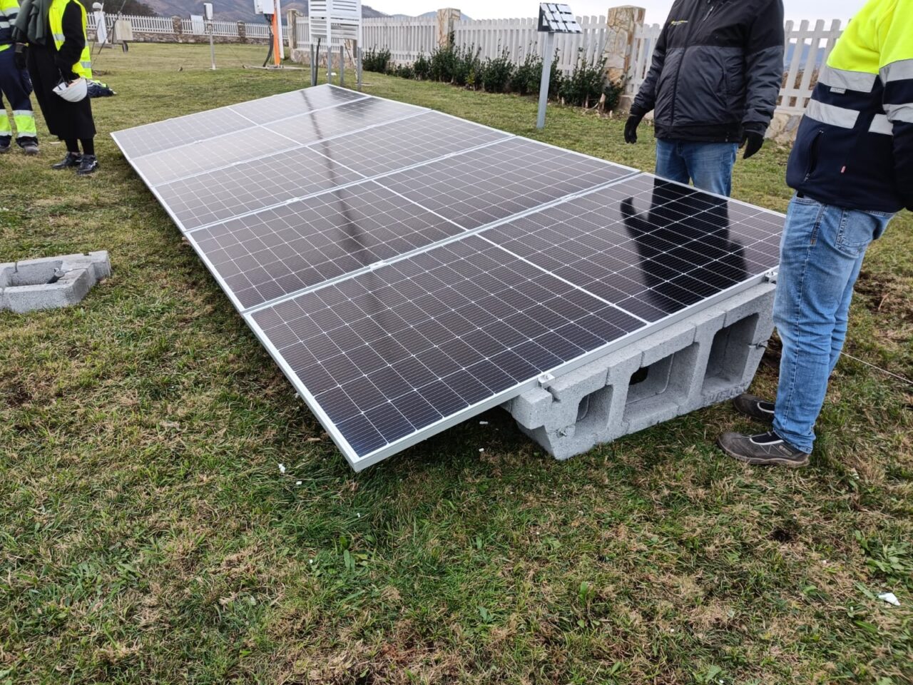 Instalación de Alublock en Cabo Busto