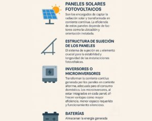 Componentes de un Kit Solar